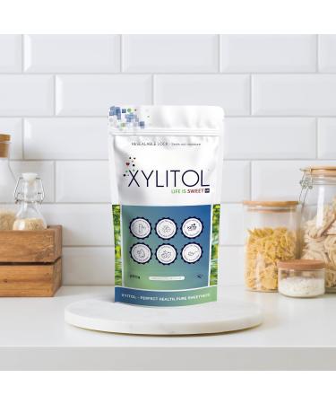 Xylitol 100% Natural Sugar Alternative Sweetener 250g - Buy Online on GoSupps.com