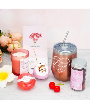 Deluxe Spa Gift Basket for Women | Perfect Birthday & Holiday Gifts for Mom Wife & Her - Buy Online on GoSupps.com