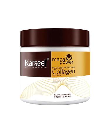 Buy Generic Karsell Collages Argan Oil Hair Mask - Deep Care for All Hair Types (16.9oz/500ml) - Repair Dry & Damaged Hair - Buy Online on GoSupps.com