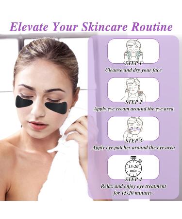 Shop Reusable Eye Patches - 5 Pairs Silicone Under Eye Masks for Wrinkle Reduction & Lifting Effect - Buy Online on GoSupps.com