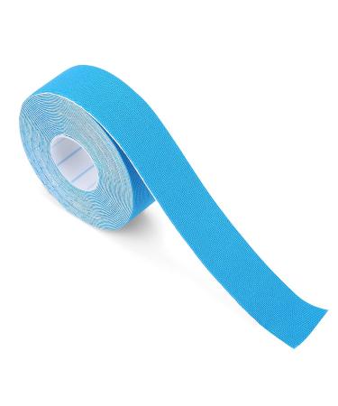 Buy 2Roll Athletic Muscle Tape - Elastic Cotton Compression Tape for Injury Recovery & Strain Relief (Blue) - International Shipping Available - Buy Online on GoSupps.com