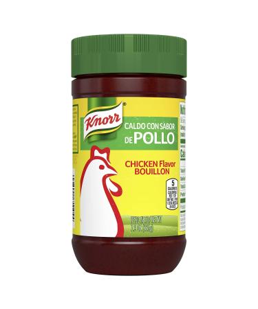 Knorr Chicken Flavor Bouillon For Sauces, Soups and Stews Granulated Fat and Cholesterol Free 7.9 oz Chicken Granulated 7.9 Ounce (Pack of 1)