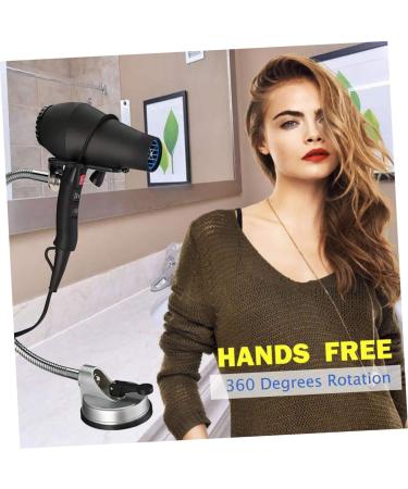 FOMIYES Hair Dryer Stand Hair Dryer Holder Hair Dryer Bracket Hair Dryer Storage Holder Pet to Rotate Shelf - Buy Online on GoSupps.com