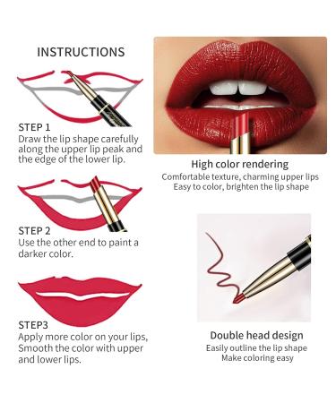 Buy 3PCS Rose Pink Lip Liner & Lipstick Set - Long Lasting Matte Milk Tea & Barbie Pink Waterproof Combo for Women - Buy Online on GoSupps.com