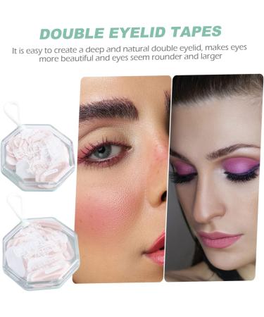 Beavorty 1000 Pairs Double Eyelid Sticker Double Sided Tape Invisible Double Eyelid Tape Eyes Eye Patch 1 count (Pack of 1) Assorted Colorx5pcs - Buy Online on GoSupps.com