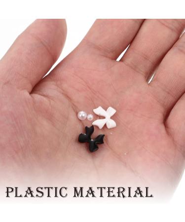 Beavorty 1 Box Nail Art Accessories nail art charms flat back pearl charms sequin patches nail art pearls u as acrilicas nail charms nail art decor nail beads Assorted bow tie gem decorate - Buy Online on GoSupps.com