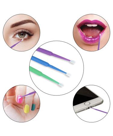 Takuza 200 Pcs Disposable Eyelash Brush - Perfect for Eyelash Extensions Lifting & Makeup Applicator (Purple) - Essential Beauty Accessory - Buy Online on GoSupps.com