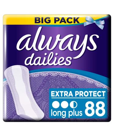 Always Dailies Extra Protect Long Plus Pantiliners 480g - 88pc