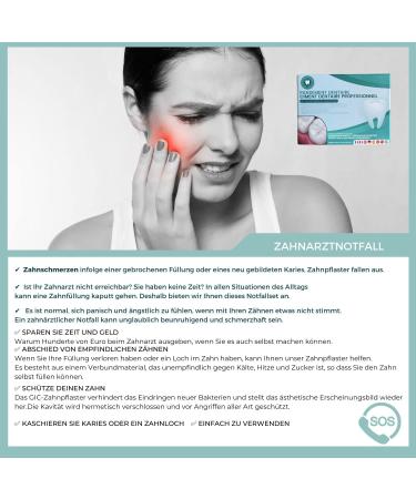 Dental Cement for Tooth Repair | Seal Lost Fillings & Treat Tooth Decay - International Shipping - Buy Online on GoSupps.com