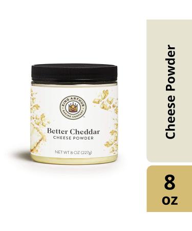 King Arthur Better Cheddar Cheese Powder - 8 Ounces - Buy Online on GoSupps.com