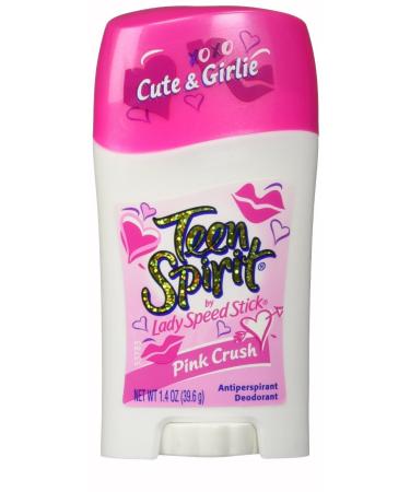 Teen Spirit Antiperspirant Deodorant Pink Crush - 1.4 Ounce (Pack of 3)