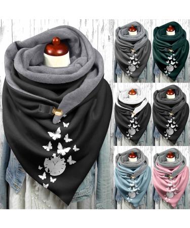 Shop Hanxiulin Ladies Winter Cotton Triangle Scarf - Stylish Cashmere Neck Warmer for Cold Weather - Buy Online on GoSupps.com
