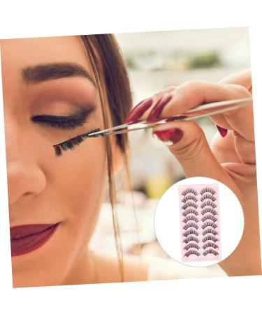 POPETPOP 40 Pairs Dd Volume False Eyelashes Fake Eyelashes Natural Eyelashes Fluffy Eyelashes Natural Look Colored Eyelashes 25 Mm Lashes Dramatic Lashes Female Extend Miss Girl - Buy Online on GoSupps.com