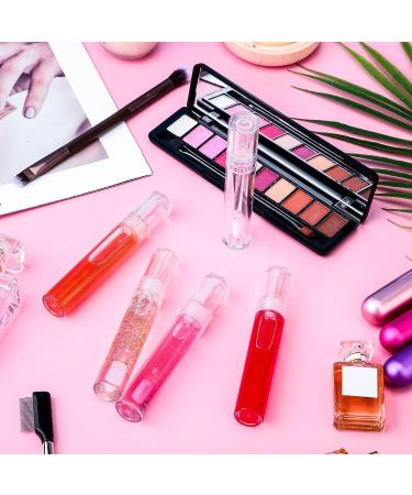 30 Pack 5ml Empty Lip Gloss Tubes - Clear Refillable Containers for Lipstick, Lip Balm, Eyelash Growth Liquid - Cosmetic Bottles for Girls - Buy Online on GoSupps.com