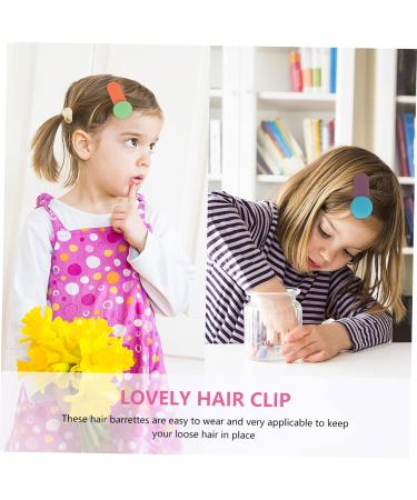 minkissy 5 Pairs Geometric Hairpin Hair Clips Snap Round Shaped Hair Barrettes Crystal Metal Hair Clips Rhinestone Hair Clips Wedding Hair Clip Metal Snap Buttons Girl Hair Decoration Child - Buy Online on GoSupps.com