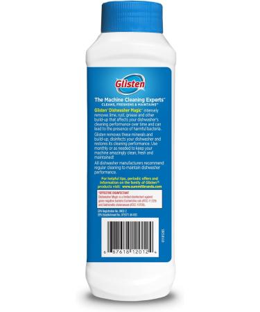 Glisten DM06N Dishwasher Cleaner & Disinfectant + Plink Drinkware Descaler Tablets - Buy Online on GoSupps.com