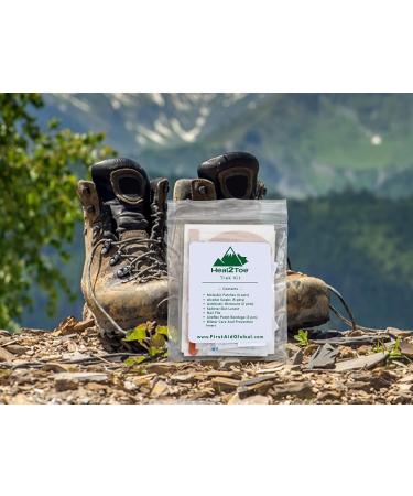 Heal2Toe Hiker's Kit for Foot Sores - Trek Kit | Fast Relief for Foot Sores - Buy Online on GoSupps.com