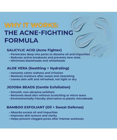 Acnestar Antibacterial Acne Body Wash with Salicylic Acid - Treats Back Chest Shoulder & Butt Breakouts Fights Clogged Pores & Cystic Acne Antifungal Body Wash - for Men & Women - Buy Online on GoSupps.com