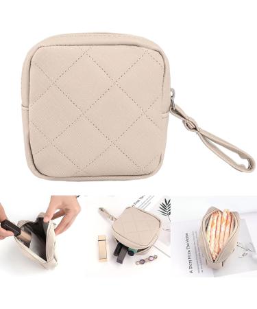Portable Women's Sanitary Napkin Storage Bag | Travel Makeup & Tampon Organizer - Black - Buy Online on GoSupps.com