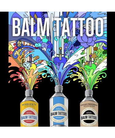 BALM TATTOO - Cr me Soin Tatouages - Balm Tattoo Original - Tattoo Aftercare - Absorbtion Rapide - Facilite la Cicatrisation et Gu rison des Tatouages - Tatouages Clairs et Sains - 30 gr - Buy Online on GoSupps.com