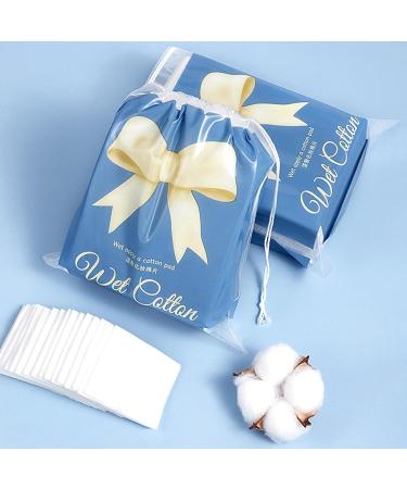 Makeup Remover Cotton Pads | Elastic Cotton Pads for Face - Face Cotton Pads for Cleansing Moisturizing Lint- Breathable Pads for Eye Face Nails Pochy - Buy Online on GoSupps.com