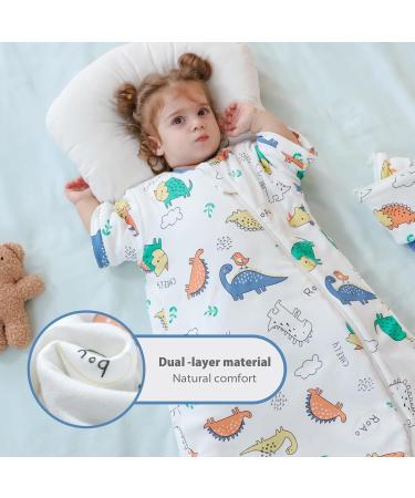 Organic Cotton Baby Sleeping Bag Long Sleeves 3.5Tog | 24-28in/3-6 Months - Buy Online on GoSupps.com