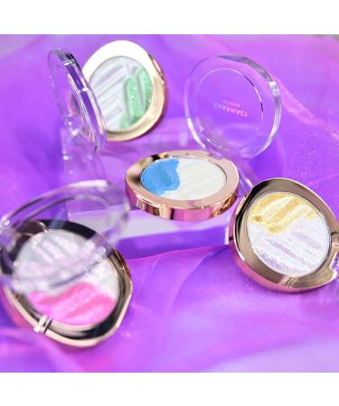 CHARMACY Multichrome Glitter Highlighter Palette - Long Lasting Cruelty-Free Illuminator - 4.20g - Buy Online on GoSupps.com