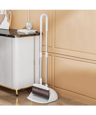 Upright Standing Dustpan | Upright Standing Dustpan for Effortless Dusting | Household Products for Hallway Balcony Fireplace Bedroom Study Room Kitchen - Buy Online on GoSupps.com