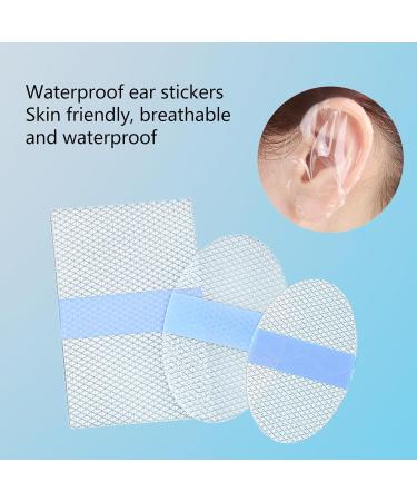 25PCS Waterproof Shower Ear Stickers - Soft Silicone Gel Ear Protectors for Kids & Adults Easy to Remove Ear Patches for All Skin Types - Buy Online on GoSupps.com