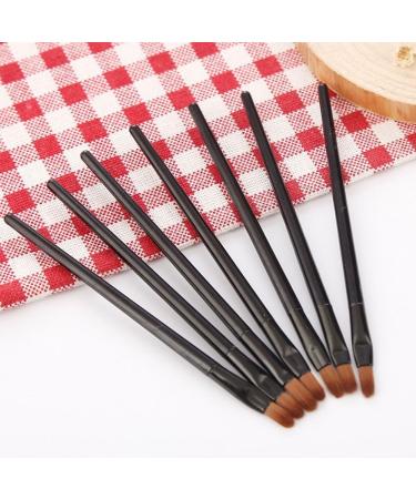 ISKYBOB 50 Pieces Black Disposable Lip Brushes Lipstick Gloss Wands Applicator Cosmetic Tools - Buy Online on GoSupps.com