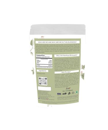 Namhya Bhringraj Powder - 100g | Edible Hair Health | No Preservatives | International Shipping - Buy Online on GoSupps.com