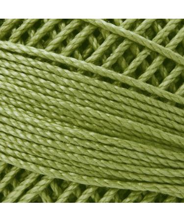 Handy Hands Lizbeth Egyptian Cotton Thread Size 3 (50g, 120yds) - Orchid Green Dk | HH03668 | Crochet Tatting Knitting - Buy Online on GoSupps.com