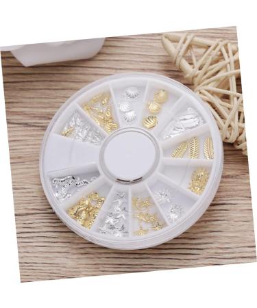 COHEALI 1pc 12 Nail Jewels Nail Art Kids Decor Diamond Metal Trim Nail Decor Nail Sparkle Large Shower Mat Appliques Embellishments Dimond Nails Decoration Alloy Accessories - Buy Online on GoSupps.com