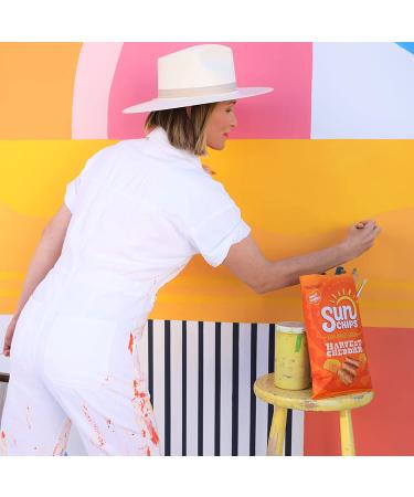 Buy Sunchips Multigrain Harvest Cheddar 1oz - Pack of 40 | Crunchy Snack Delights - Buy Online on GoSupps.com