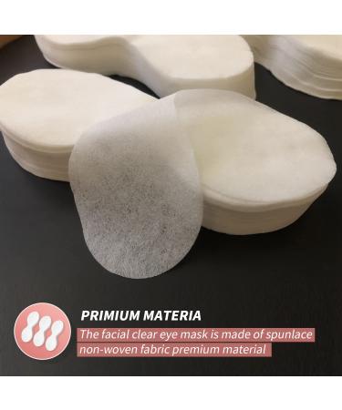 MoyRetty 300 Sheets Disposable Eye Mask for Skincare Spa - Non Woven Cotton Facial Covers for Home Salon Beauty - Buy Online on GoSupps.com