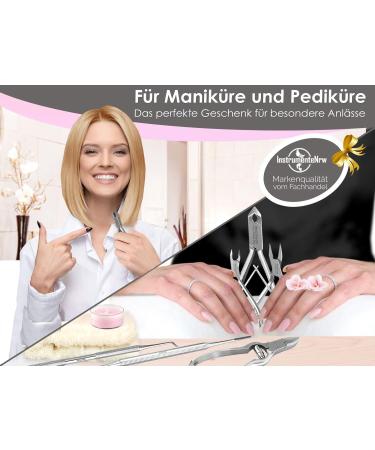 Nail Tongs Foot Care Set - 7-Part Manicure & Pedicure Instruments for Strong Nails & Skin - Best Offer! - Buy Online on GoSupps.com