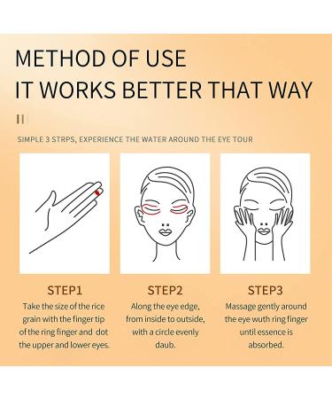 Vitamin C Eye Cream | Anti-Aging Serum for Dark Circles, Puffy Eyes, Wrinkles | 0.7 Fl Oz Aloe Formula - Buy Online on GoSupps.com