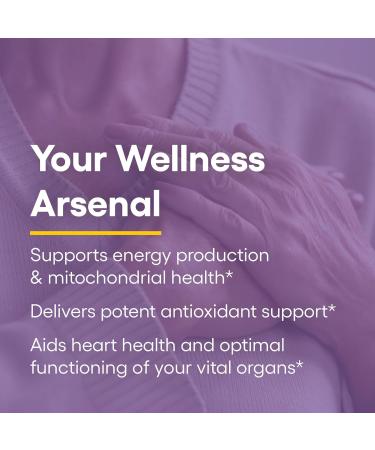 Buy Natural Factors Coenzyme Q10 50 mg - Energy Heart & Cognitive Support - 60 Softgels - International Shipping - Buy Online on GoSupps.com