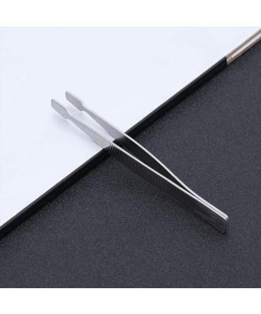 Mipcase Small Tweezers 2 Pcs Set - 11cm Insect Layering Tools - Silver Precision Tweezers for Craft & Detail Work - Buy Online on GoSupps.com