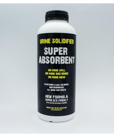 ULTRABSORB Super Absorbent Powder - Multi-Purpose Spill Solidifier & Odor Remover for Urine Vomit Portable Toilets - 28 Oz - Buy Online on GoSupps.com