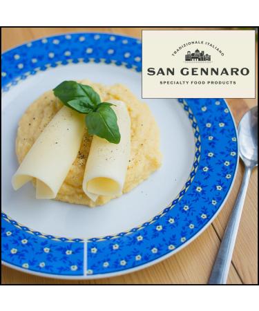 San Gennaro Gluten-Free Polenta 18 oz - Pre-Cooked, Vegan, Kosher - Pack of 6 with Recipes Booklet - Buy Online on GoSupps.com