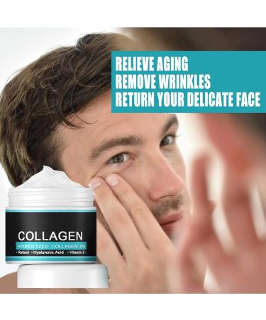 Skin Tightening Mens Crea Anti-aging Cream for Men Facial Cream Moisturiser for Men Collagen Mens Anti-Wrinkle Cream Men Face Cream Reduce Fine Lines and Wrinkles Skin Cream For Men - Buy Online on GoSupps.com