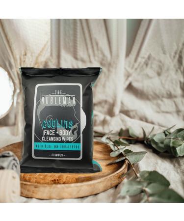 Men's Assorted Cleansing Wipes 3 Pack (90ct) - Cooling, Charcoal, Refreshing - Buy Online on GoSupps.com