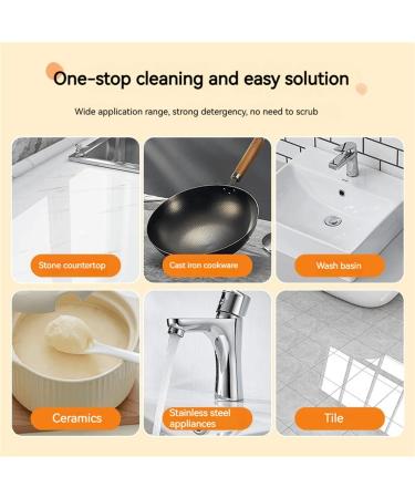 Coconut Oil Multi-Purpose Cleaning and Polishing Paste Cleaning Paste for Cookware Pots and Pans Powerful Cleaning Paste - Buy Online on GoSupps.com