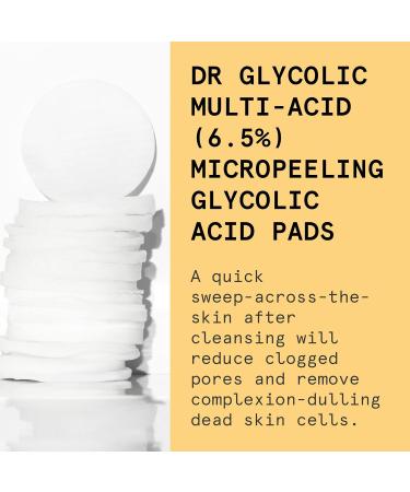 Shop Beauty Pie Dr Glycolic Multi-Acid (6.5%) Micropeeling Pads - Exfoliate & Anti-Aging Benefits | International Shipping Available - Buy Online on GoSupps.com
