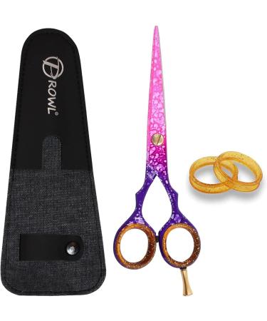 Prowl Professional 5.5 Inch Stainless Steel Hairdressing Scissor - Ideal Christmas Gift for Salon Barbers - Pink - Buy Online on GoSupps.com