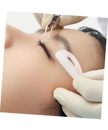 POPETPOP 50 Pairs Eyelash Pad Eyelash Cushions Eyelash Perming Pad Eyelash Curler Pad Eyelash Grafting Tools Silicone Eyelashes Gasket Curly White Stickers Silica Gel - Buy Online on GoSupps.com