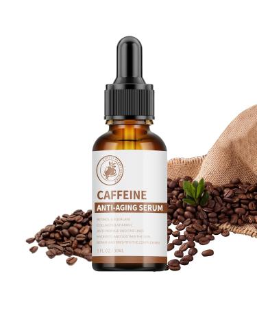 Caffeine Eye Serum | Anti-Aging Under Eye Treatment for Moisturizing & Brightening | Reduce Wrinkles Dark Circles & Spots | Beauty Skin Care - Buy Online on GoSupps.com