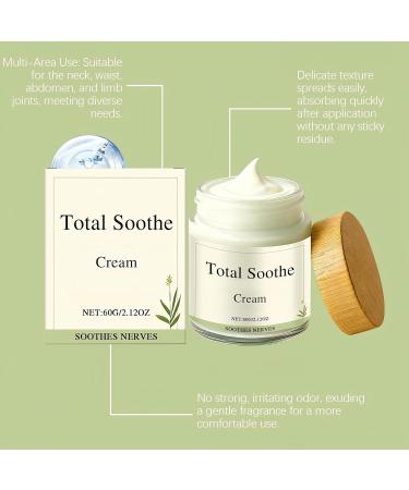 Joint Soothe Cream Professional Nerve Cream Natural Joint Gel Effective Relief for Back Neck Hands and Knees 2 Pieces - Buy Online on GoSupps.com