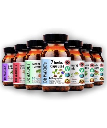 DR WAKDE'S Amla Capsules (Amalaki Indian Gooseberry Emblica officinalis 60 Veg Caps Plant-Based Supplement Ayurvedic Herb All Natural Vegan) - Buy Online on GoSupps.com